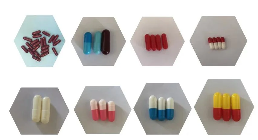 Empty Hard Gelatin Capsules Soft Capsule Size 0 00 000